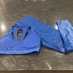 Carbon38 Blue Activewear Set